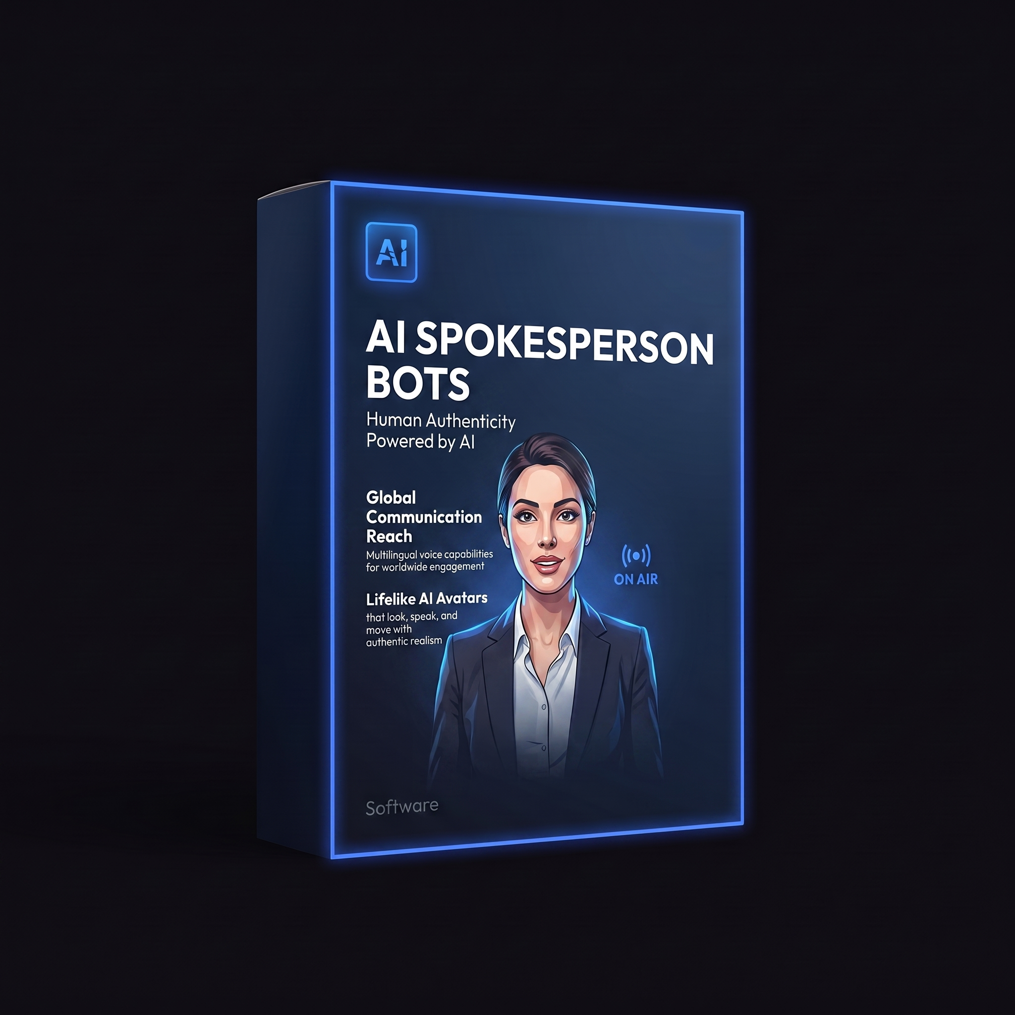 AI Spokesperson Bots product box