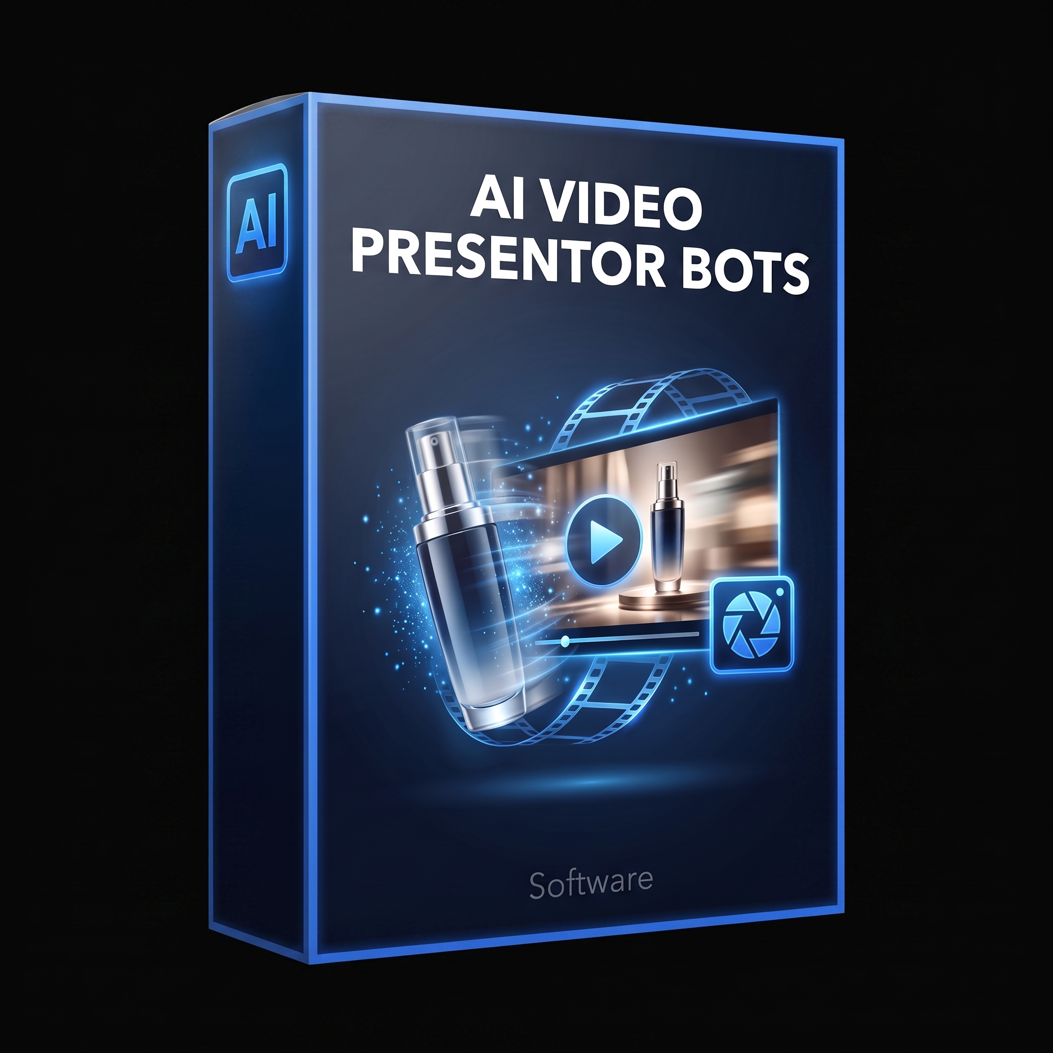 AI Video Presentor Bots product box
